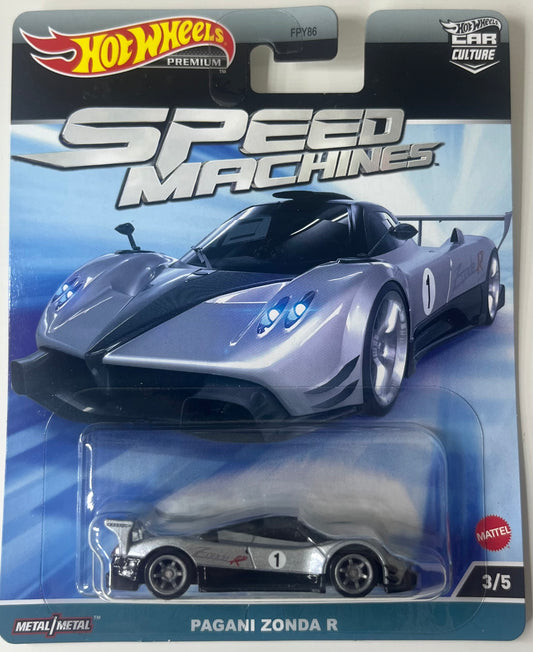 Hot Wheels Speed Machines Pagani Zonda R 3/5