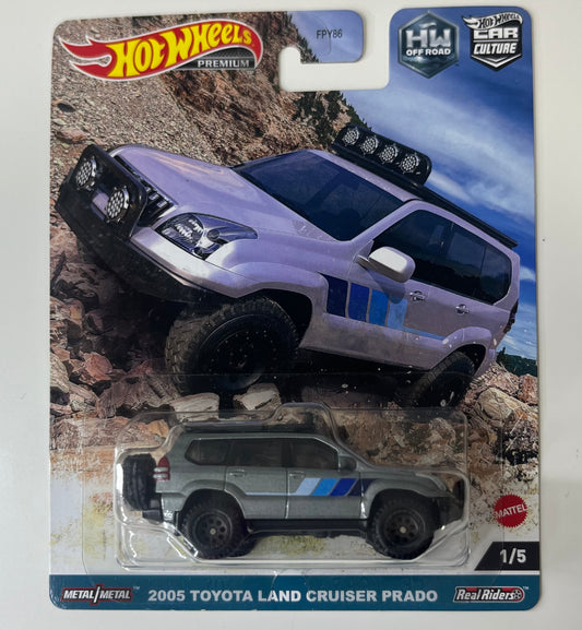 Hot Wheels Car Culture Premium 2005 Toyota Land Cruiser Prado 1/5