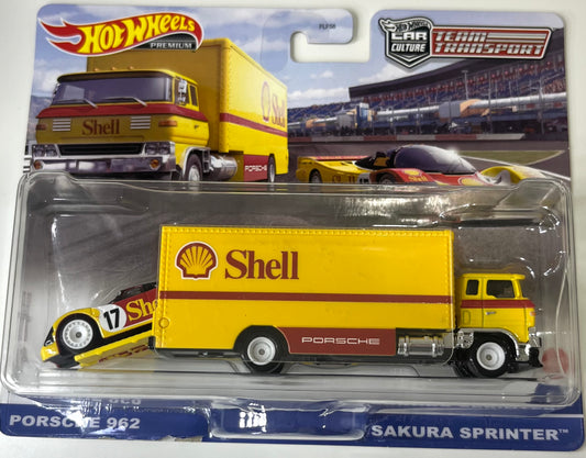 Hot Wheels Team Transport Porsche 962 Sakura Sprinter