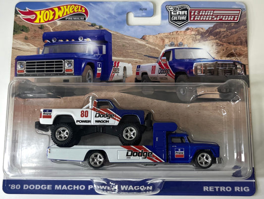 Hot Wheels Dodge Macho Power Wagon Team transport