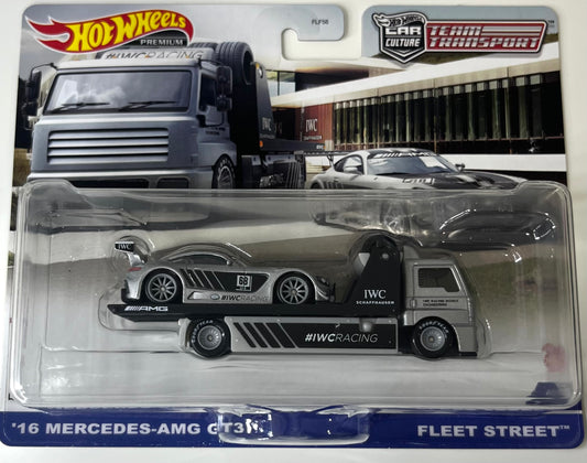 Hot Wheels Team Transport ‘16 Mercedes AMG GT3 Fleet Street