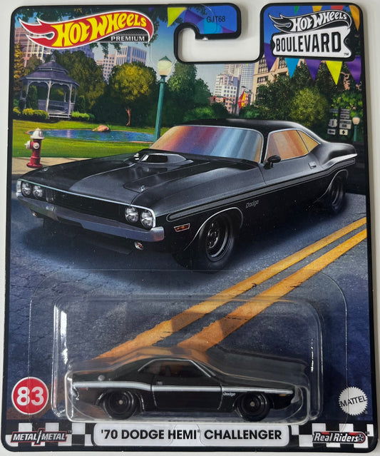 Hot Wheels Boulevard #83 ‘73 Dodge Hemi Challenger Premium Card