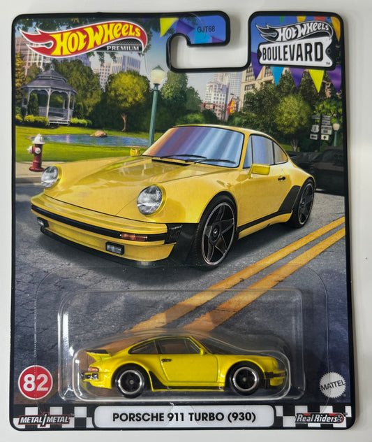 Hot Wheels Boulevard #82 Porsche 911 Turbo Premium