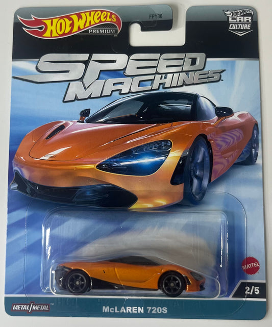 Hot Wheels Speed Machines McLaren 720S 2/5