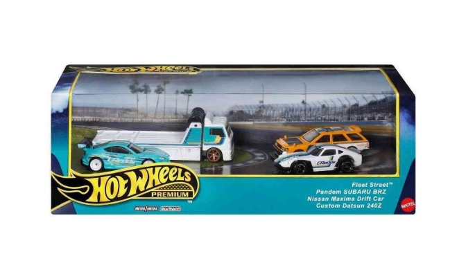 Greddy Hot Wheels Premium Diorama Box Set