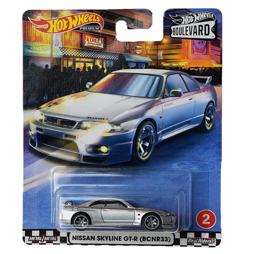 Hot Wheels Boulevard Nissan Skyline GTR BCNR33 #2